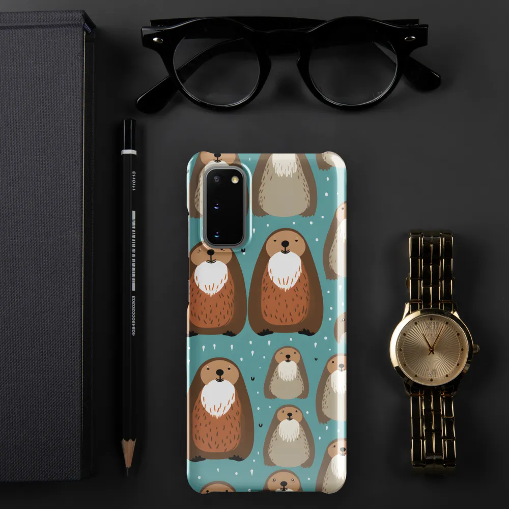 Whimsical Otter Pattern