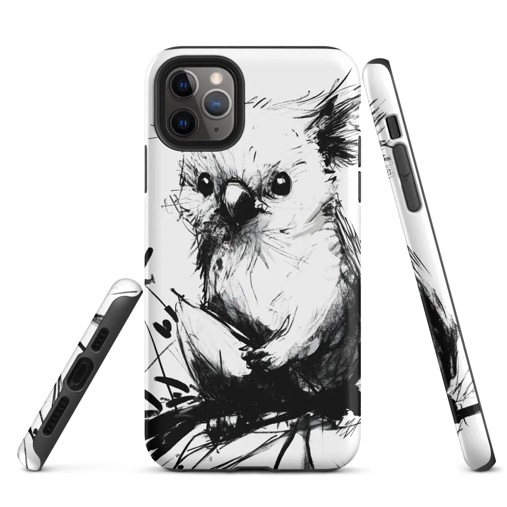 Whimsical Koala in Ink