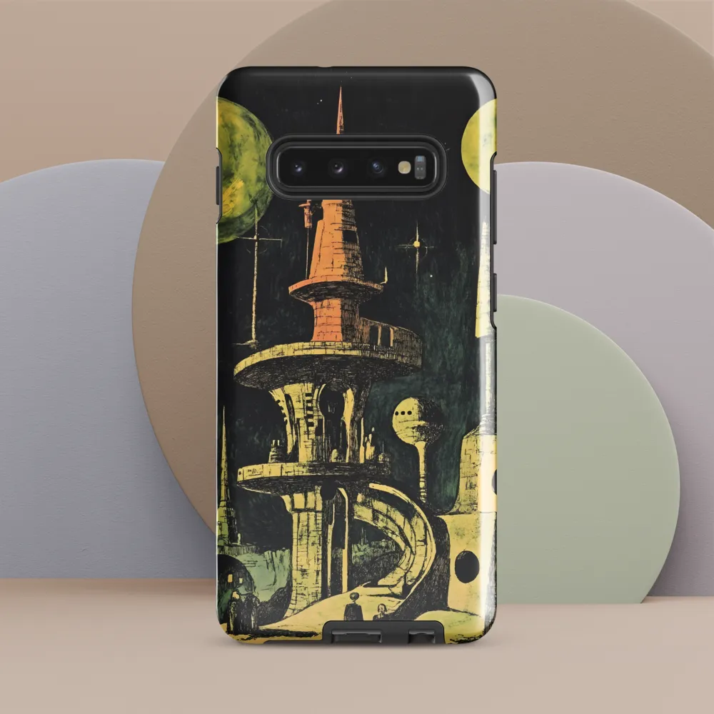 Futuristic Reverie | Phone Case |  S10 Plus | Tough Case | Glossy