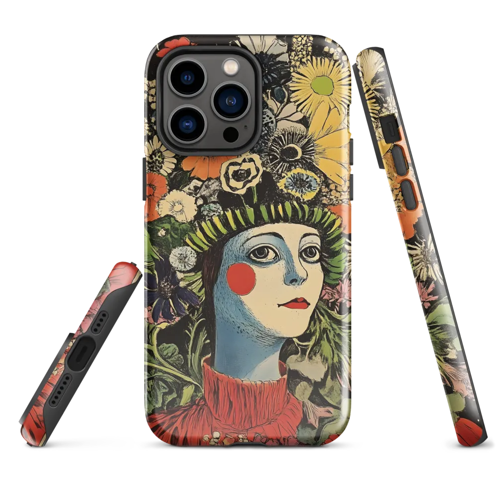 Floral Whimsy: A Portrait of Nature's Embrace