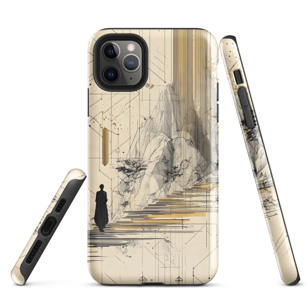 Ascent to Abstraction | Phone Case |  11 Pro Max | Tough Case | Glossy