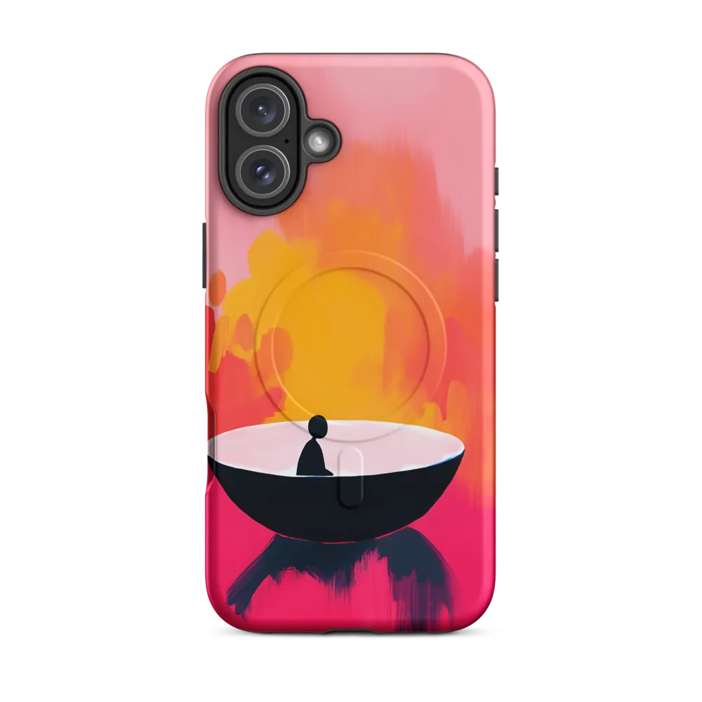 Reflections of Solitude | Phone Case |  16 Plus | MagSafe® Tough Case | Matte