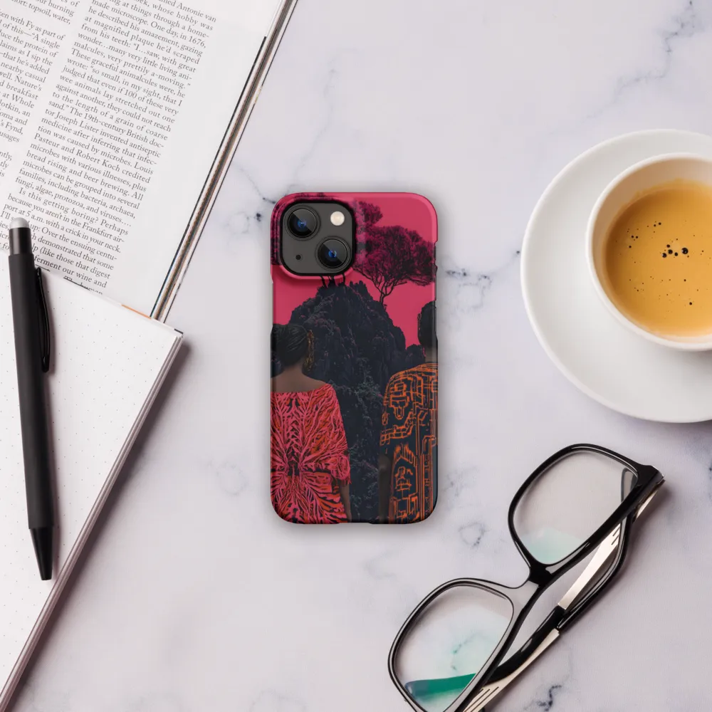Bold Reflections: A Cultural Encounter | Phone Case |  13 Mini | Snap Case | Matte