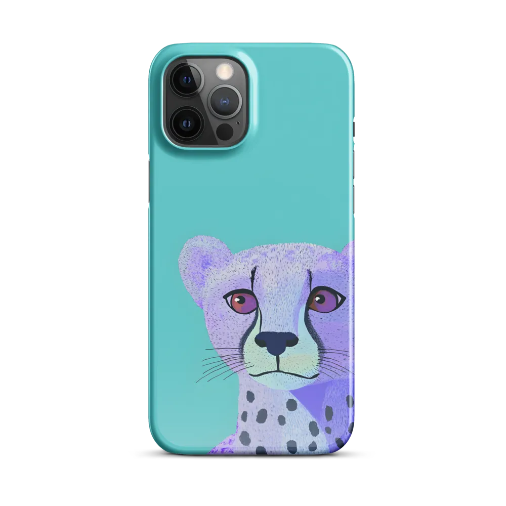 Curious Cheetah | Phone Case |  12 Pro Max | Snap Case | Glossy