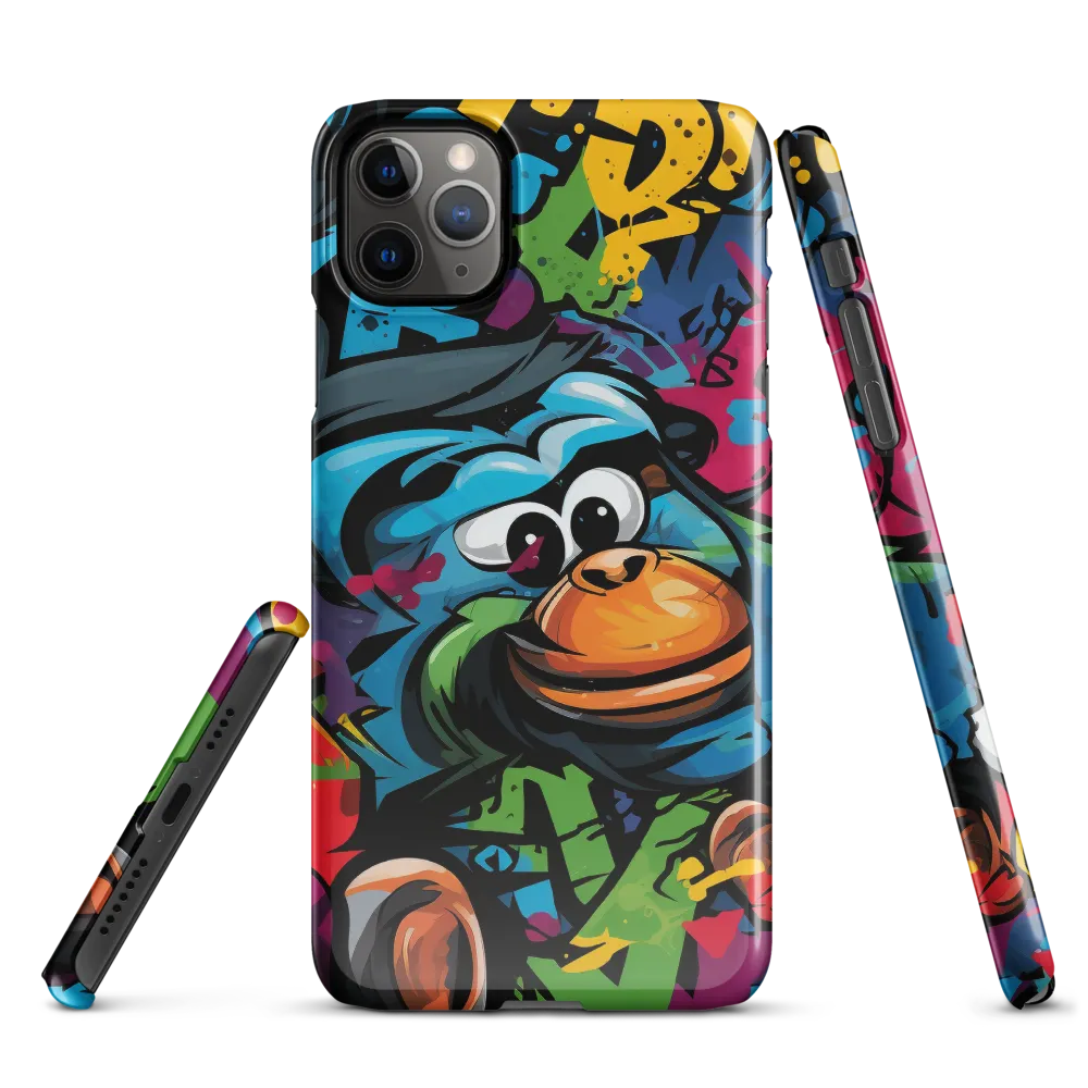 Urban Jungle: A Whimsical Monkey Parade | Phone Case |  11 Pro Max | Snap Case | Glossy