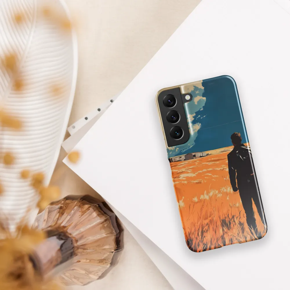 Silent Anticipation | Phone Case |  S22 | Snap Case | Glossy
