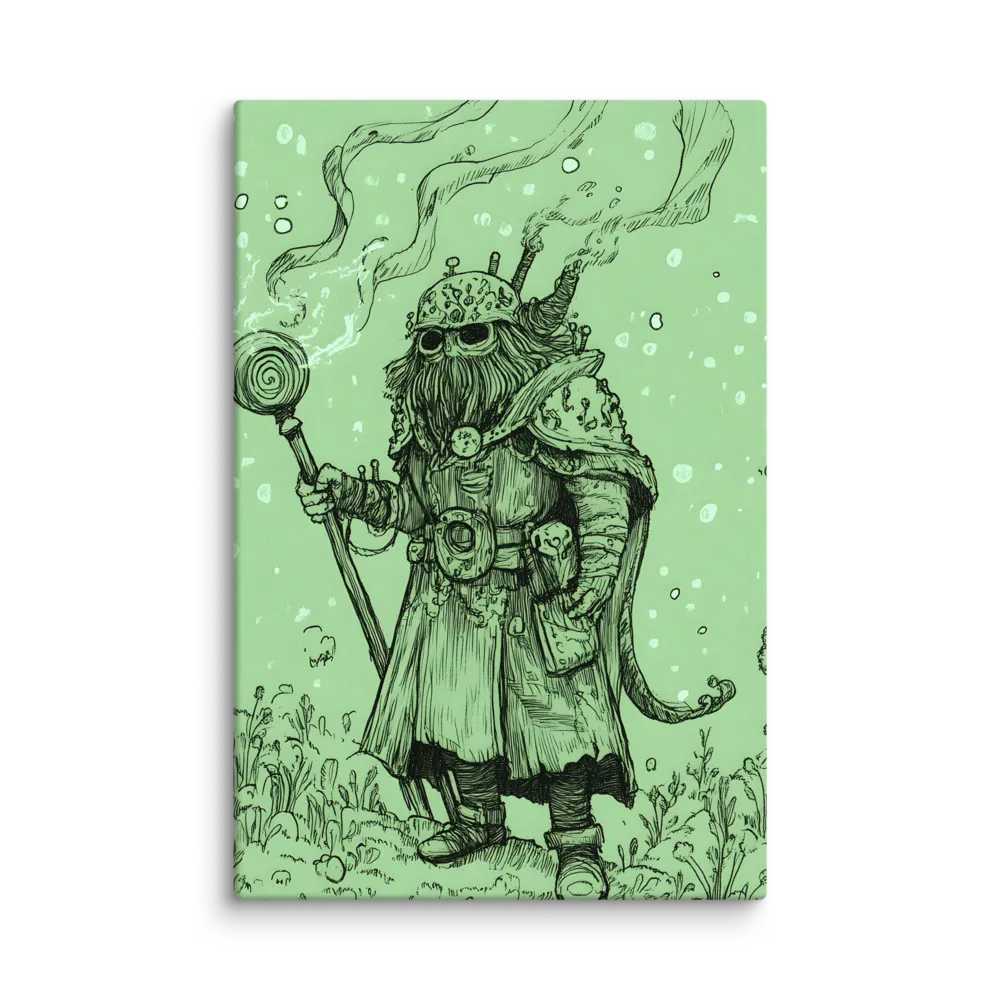 The Enigmatic Wizard | Canvas | 16″×24″