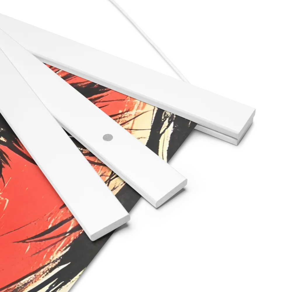 Gaze of Emotion | Poster With White Wood Hanger | 14″×14″