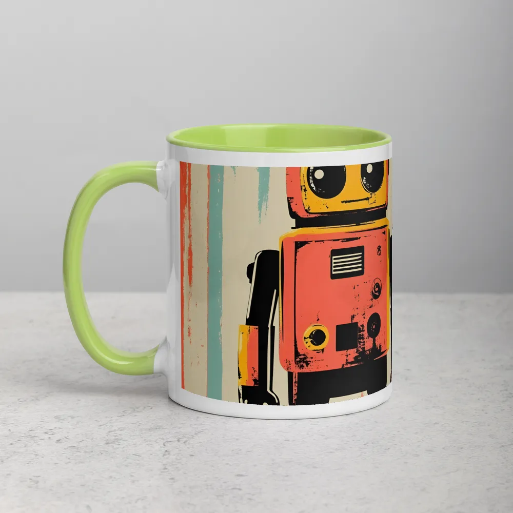 Retro Robot Charm