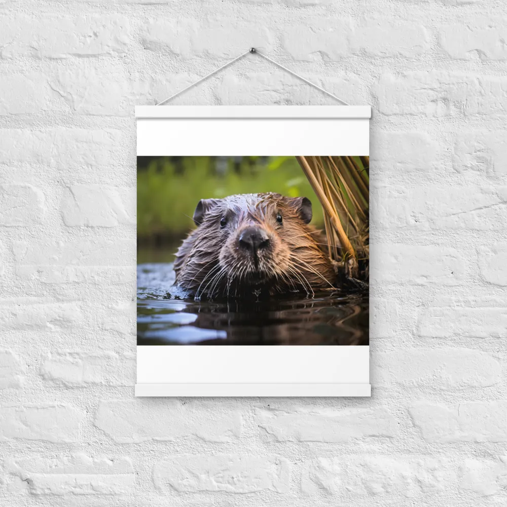 Emergence of the Beaver | Poster With White Wood Hanger | 16″×20″