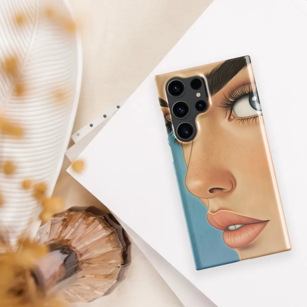 Gaze of Serenity | Phone Case |  S23 Ultra | Snap Case | Glossy