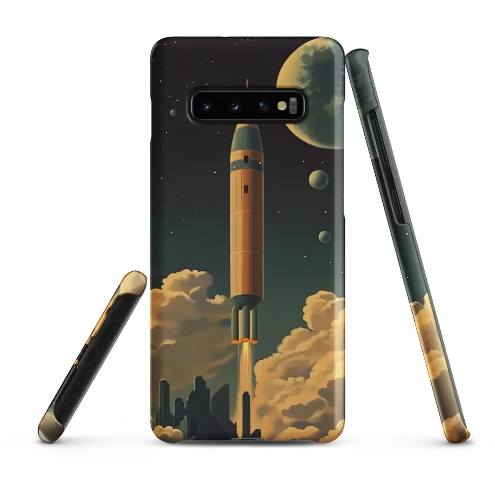 Journey Through the Cosmic Frontier | Phone Case |  S10 Plus | Snap Case | Matte