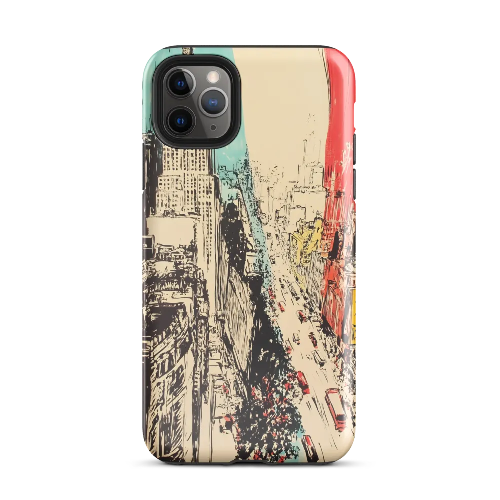 Dynamic Urban Symphony | Phone Case |  11 Pro Max | Tough Case | Glossy