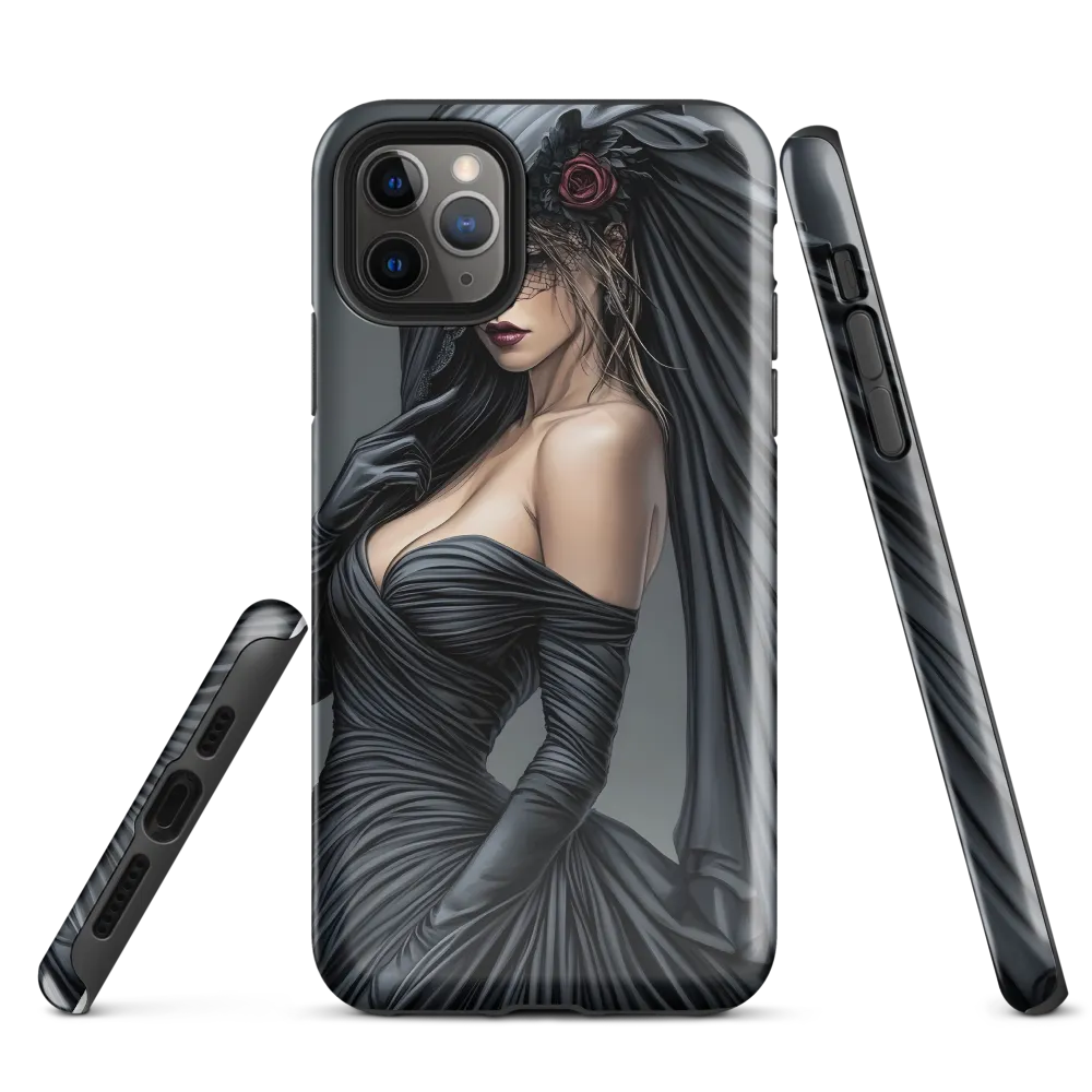 Veiled Elegance | Phone Case |  11 Pro Max | Tough Case | Glossy