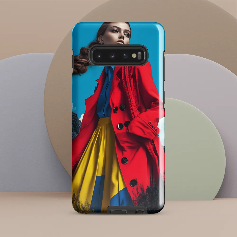 Vibrant Elegance | Phone Case |  S10 Plus | Tough Case | Glossy