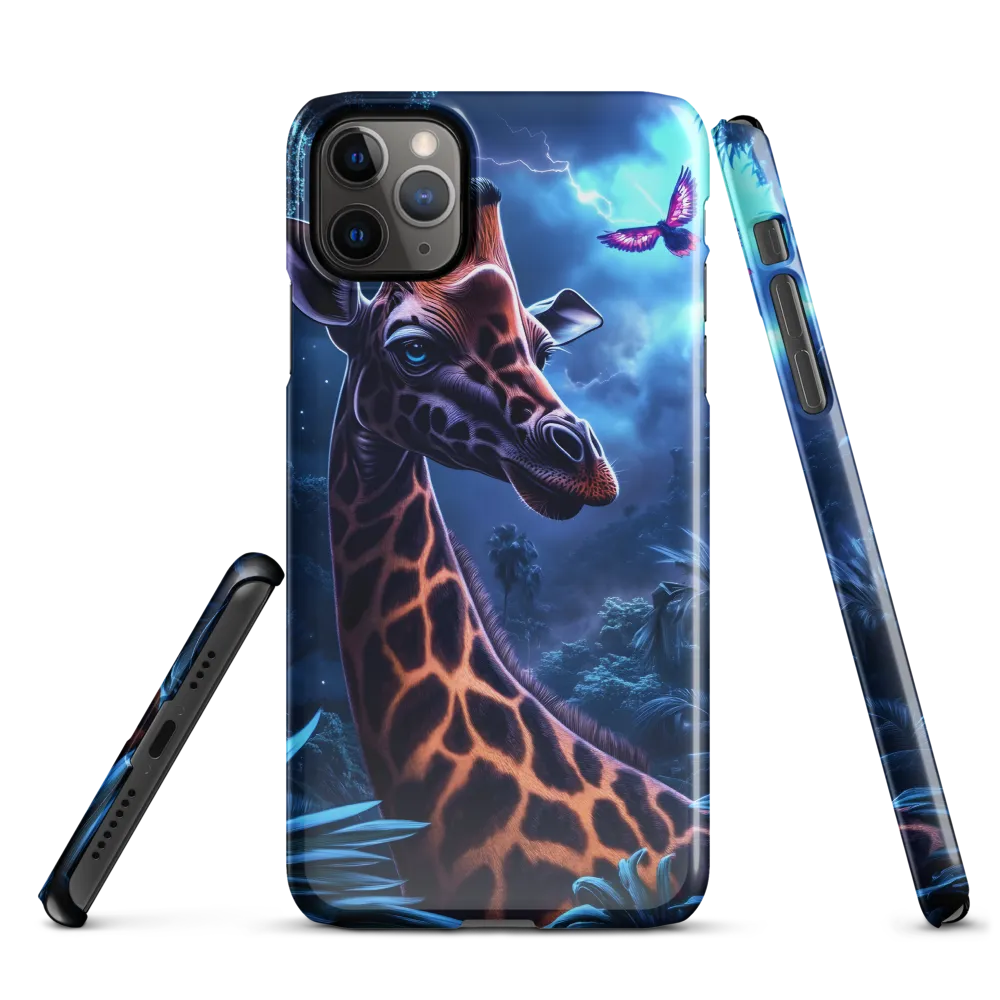 Mystical Giraffe in Twilight Jungle | Phone Case |  11 Pro Max | Snap Case | Glossy