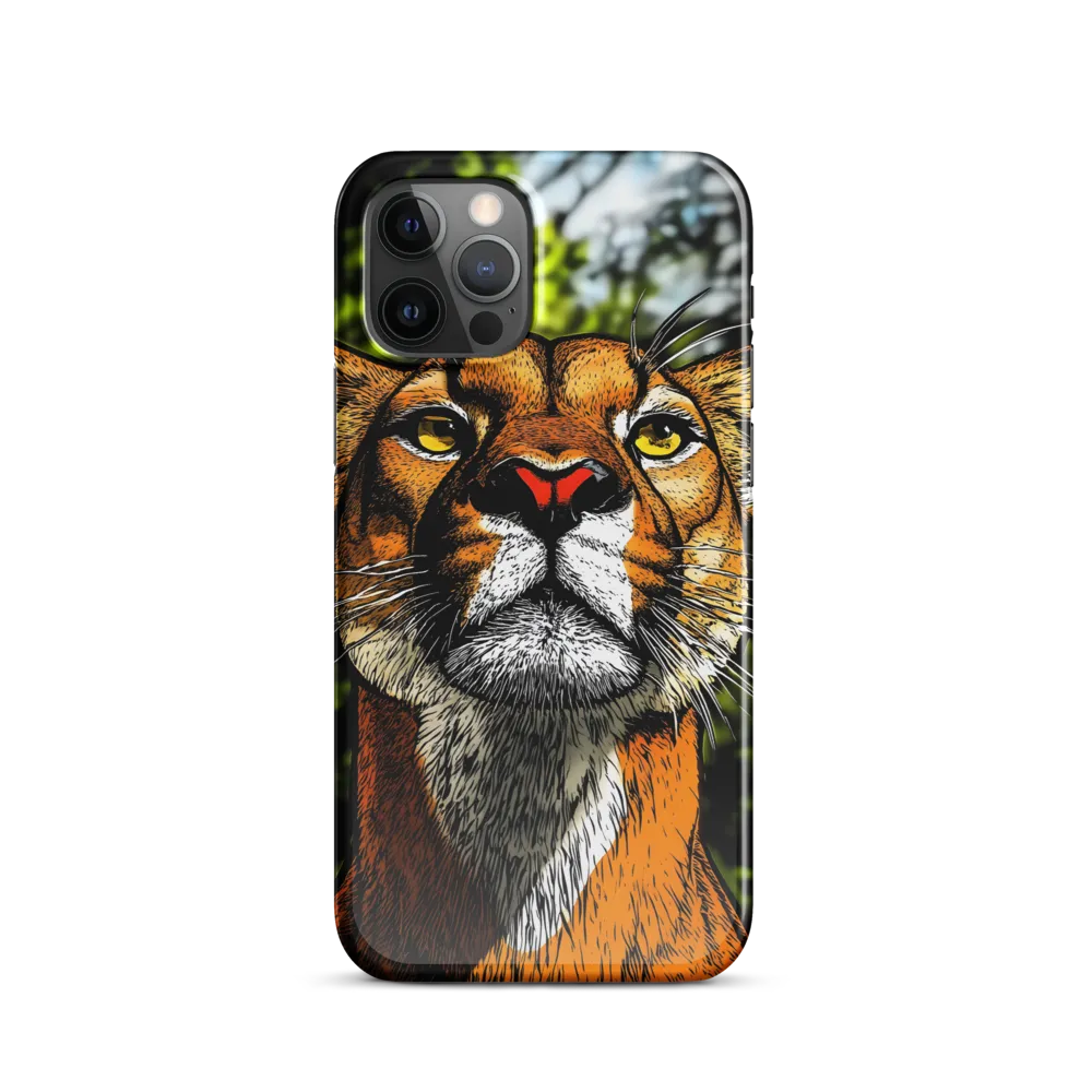 Regal Gaze: The Lioness in Focus