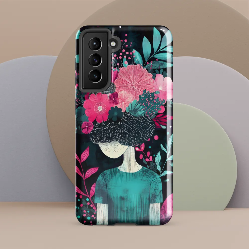 Floral Harmony: A Portrait of Serenity