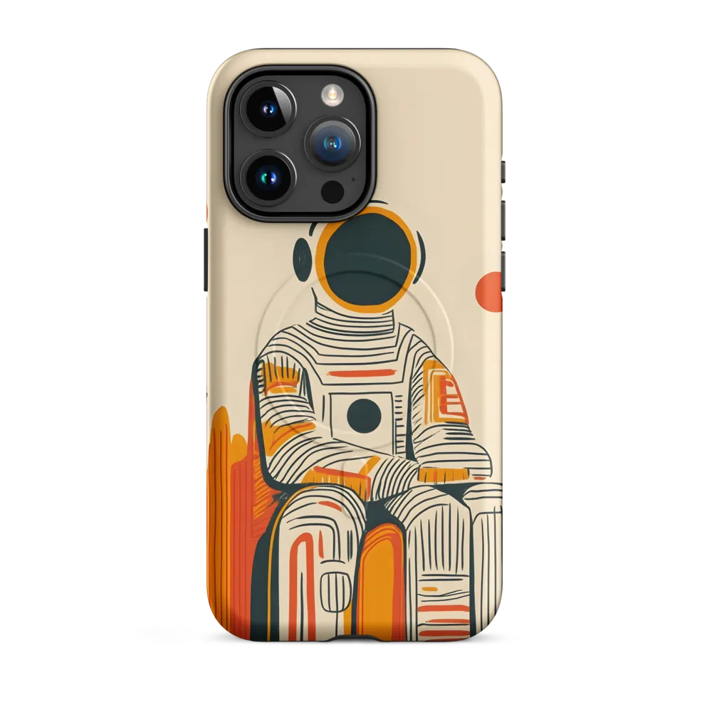 Contemplation of the Stars | Phone Case |  15 Pro Max | MagSafe® Tough Case | Matte