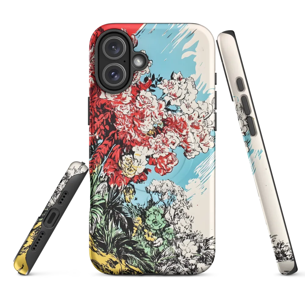Floral Symphony in Bold Colors