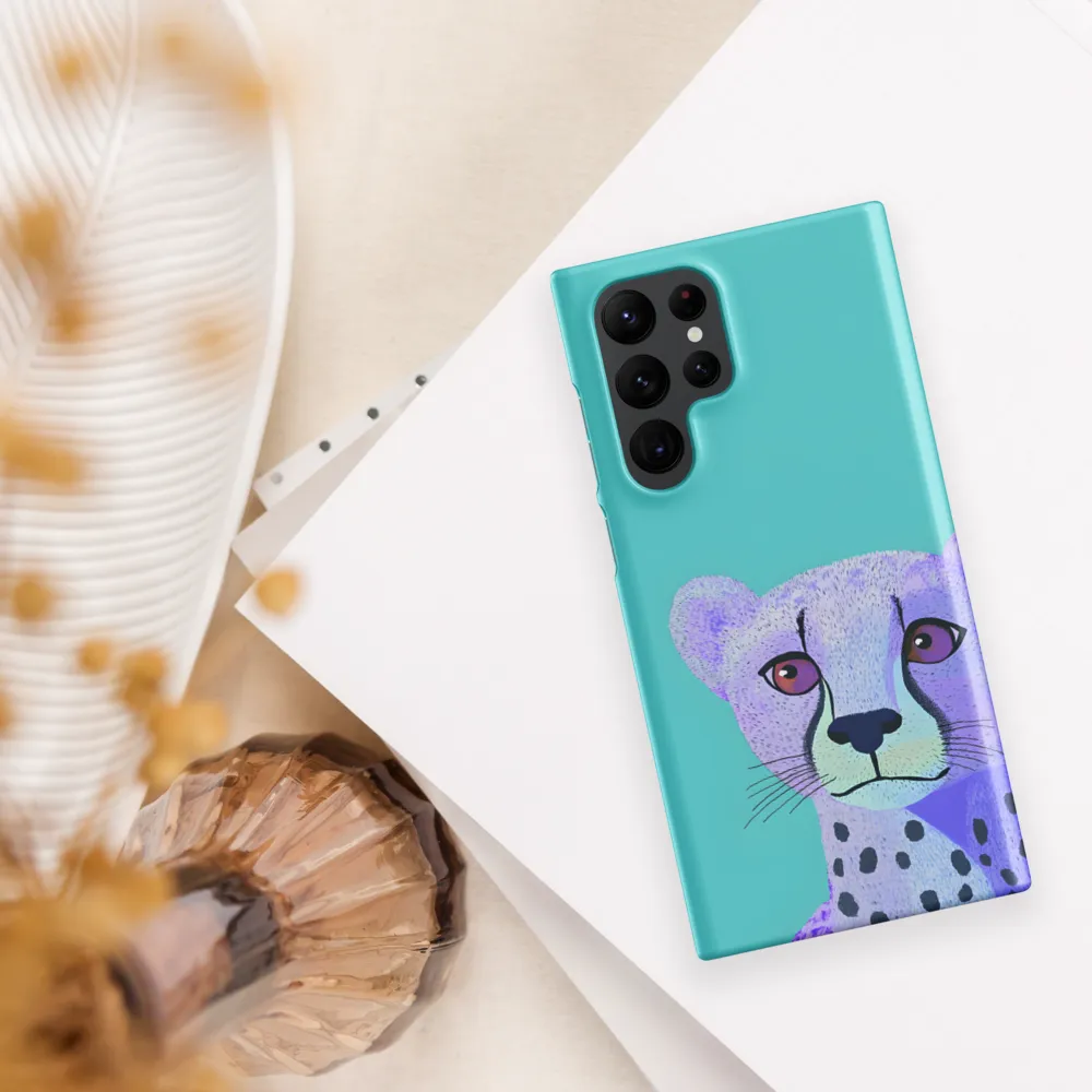Curious Cheetah | Phone Case |  S22 Ultra | Snap Case | Matte