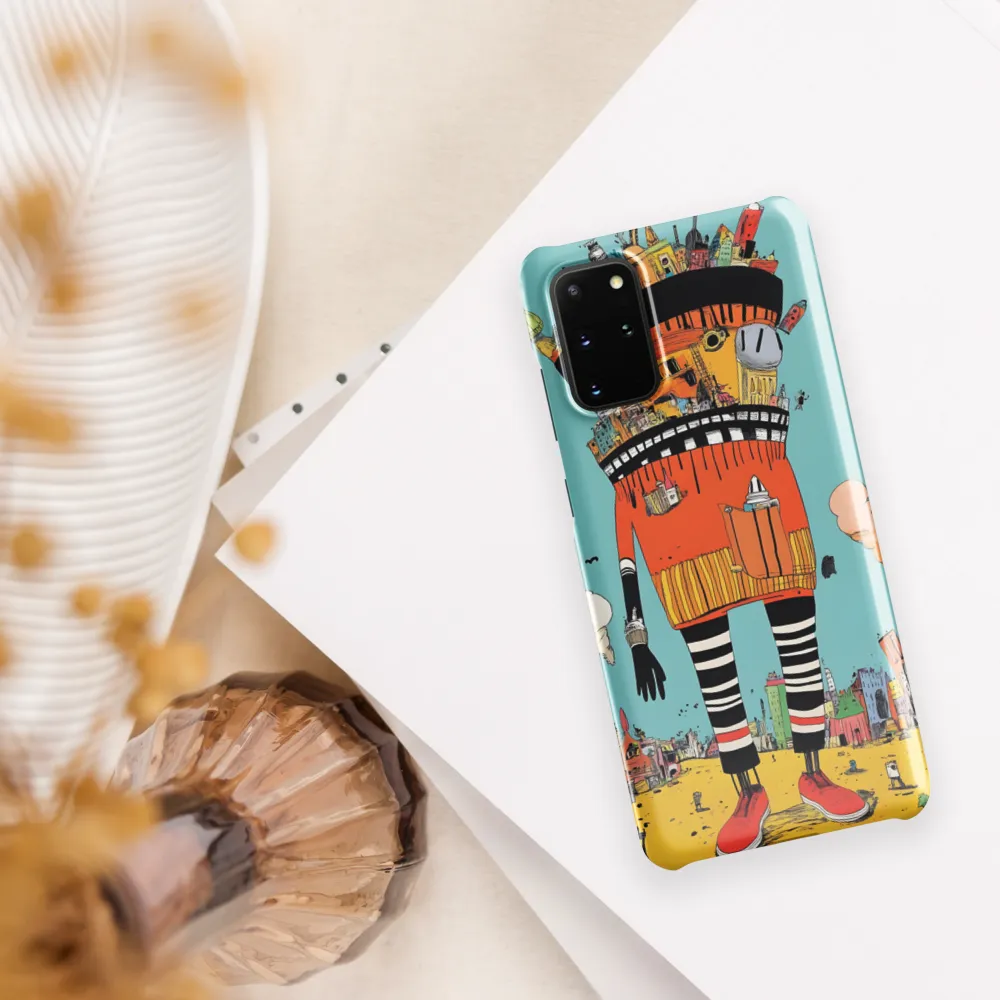 Urban Fantasia: A Whimsical Encounter | Phone Case |  S20 Plus | Snap Case | Glossy