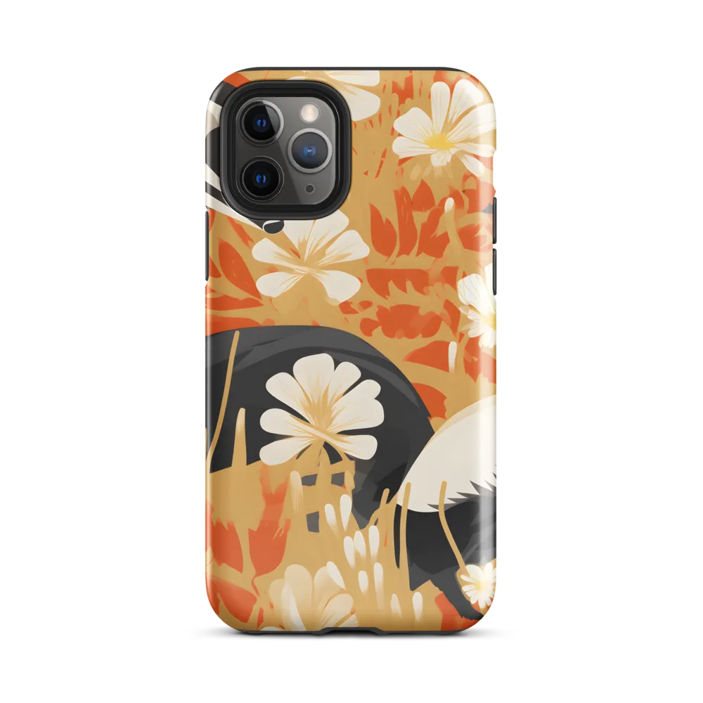Whimsical Badgers in Bloom