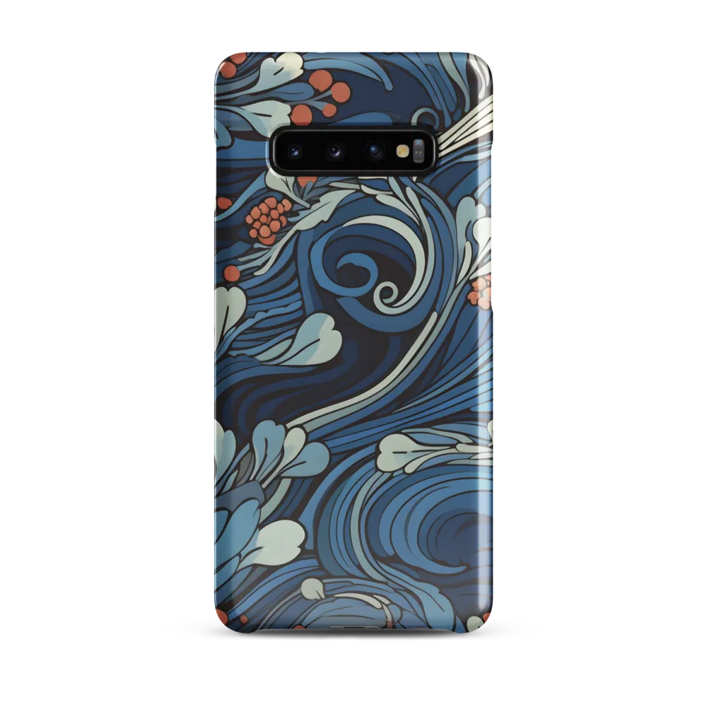 Nature's Elegance: An Oceanic Tapestry | Phone Case |  S10 Plus | Snap Case | Glossy