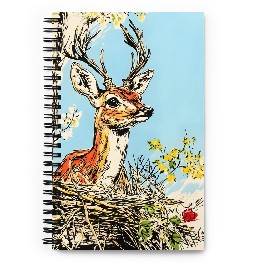 Nestled Majesty | Spiral Notebook