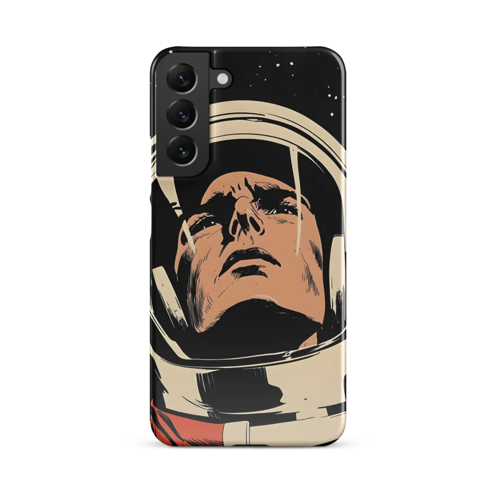 Gaze of the Astronaut | Phone Case |  S22 Plus | Snap Case | Glossy