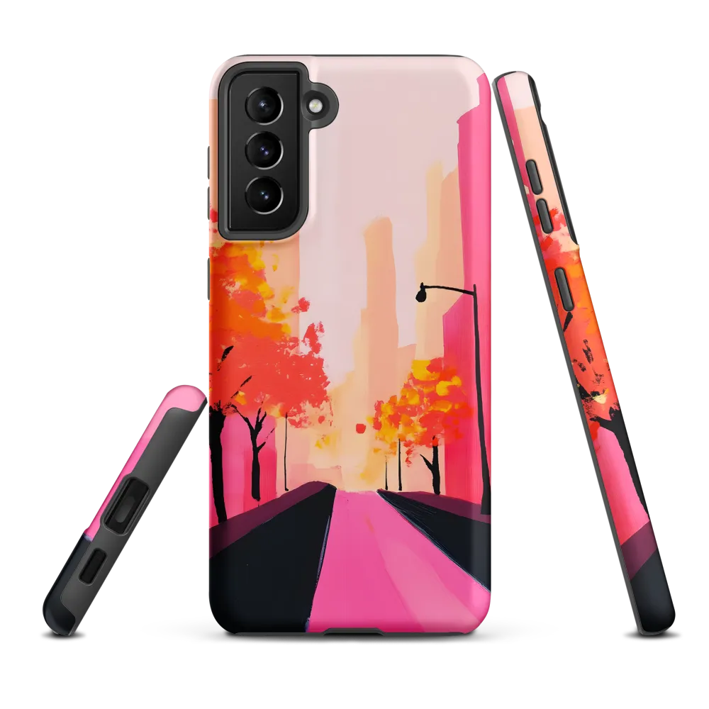 Autumn Serenity in the City | Phone Case |  S21 Plus | Tough Case | Matte