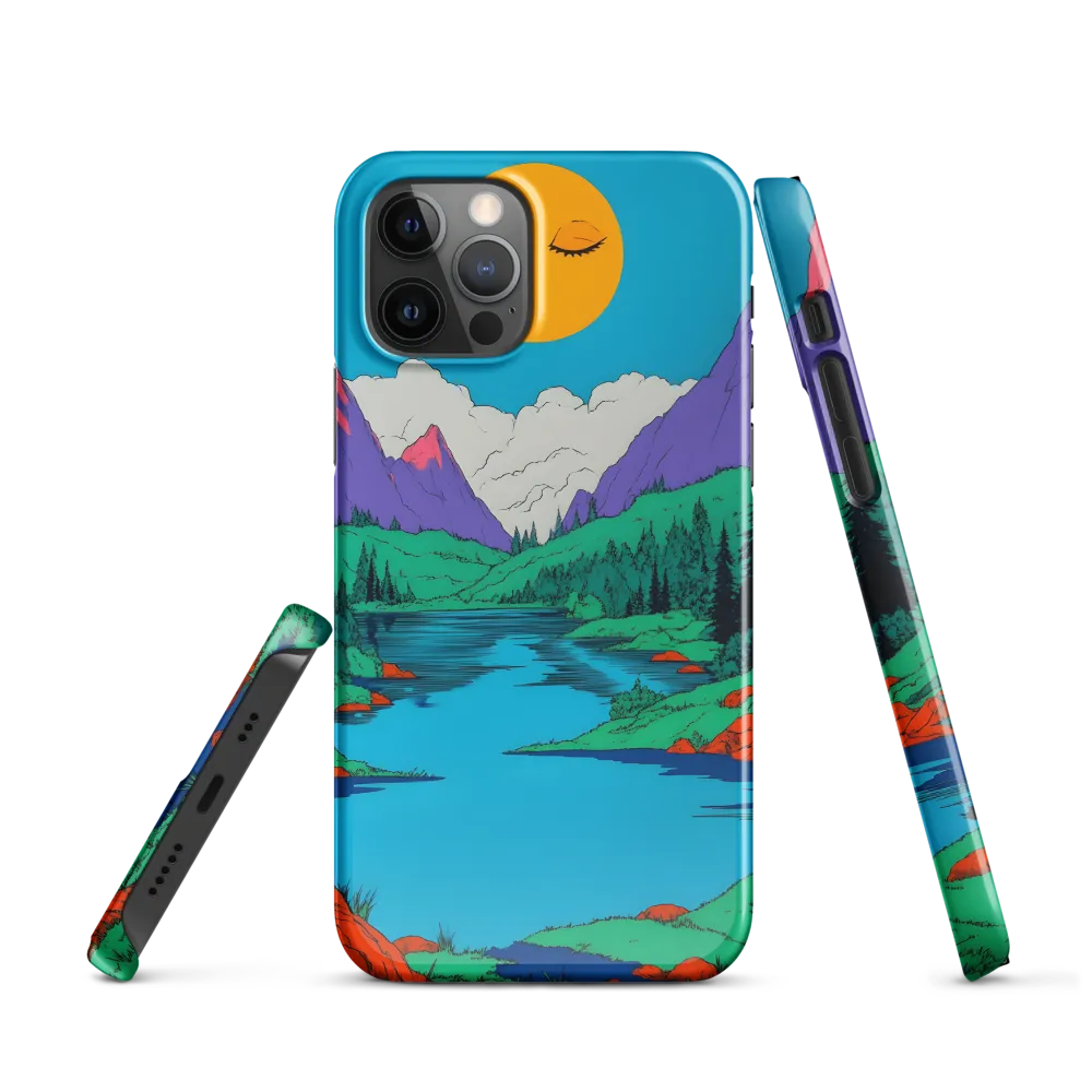Whimsical Serenity in Vibrant Colors
