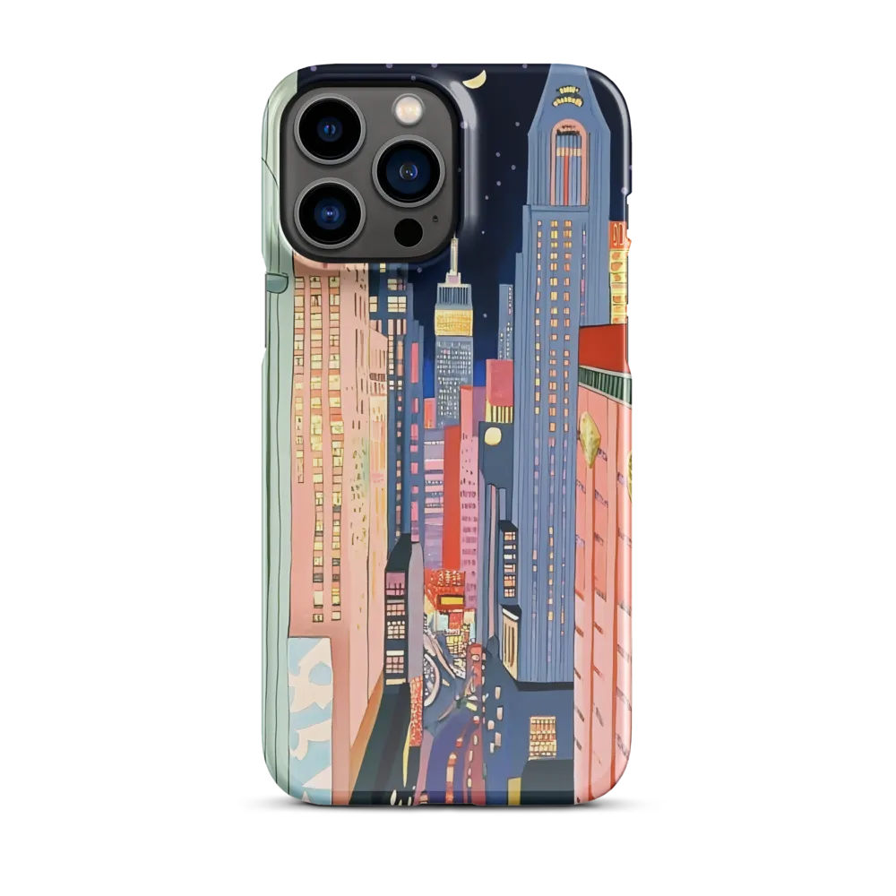 Urban Dreamscape: A Pop Art Night | Phone Case |  13 Pro Max | Snap Case | Glossy
