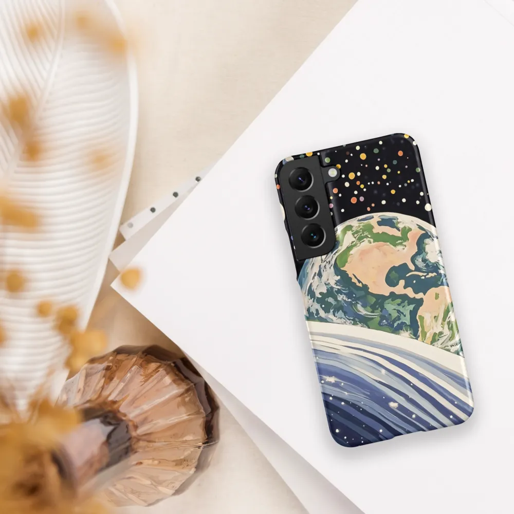 Celestial View: A Surreal Journey Through Space