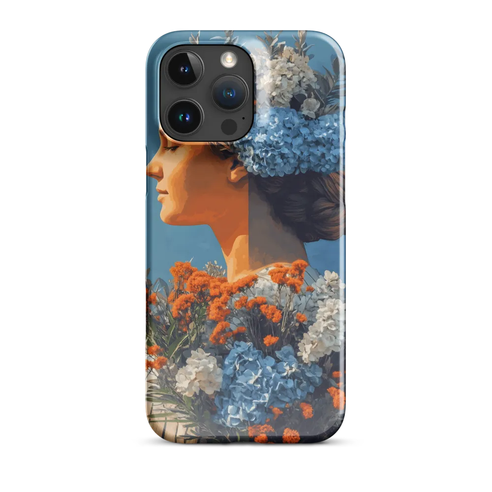 Floral Reverie: A Portrait of Serenity