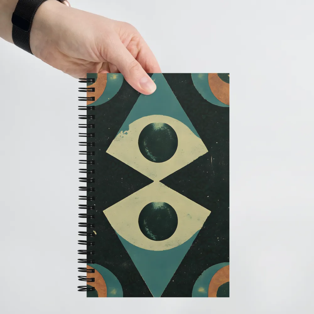 Symphony of Shapes | Spiral Notebook