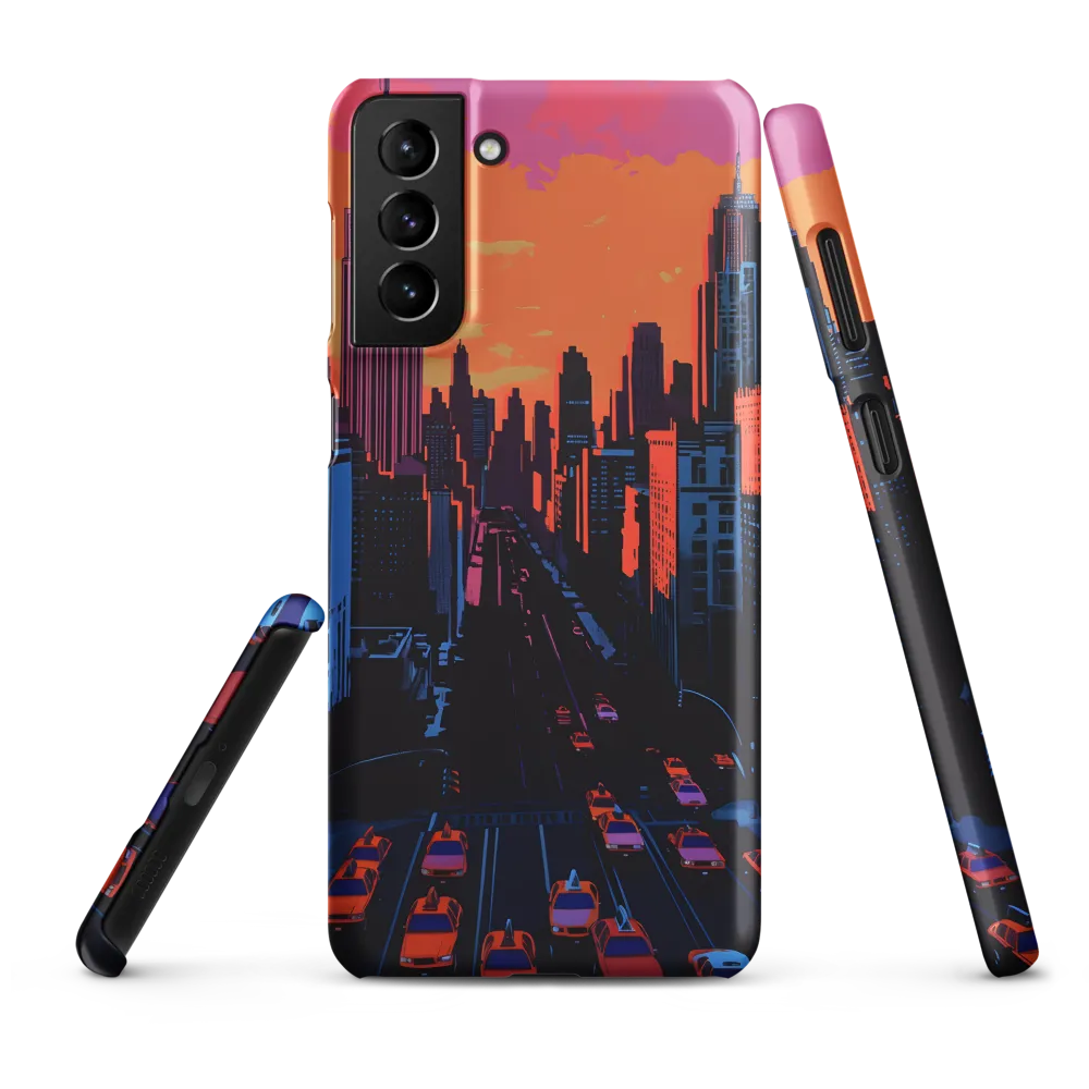 Sunset Over Skyscrapers