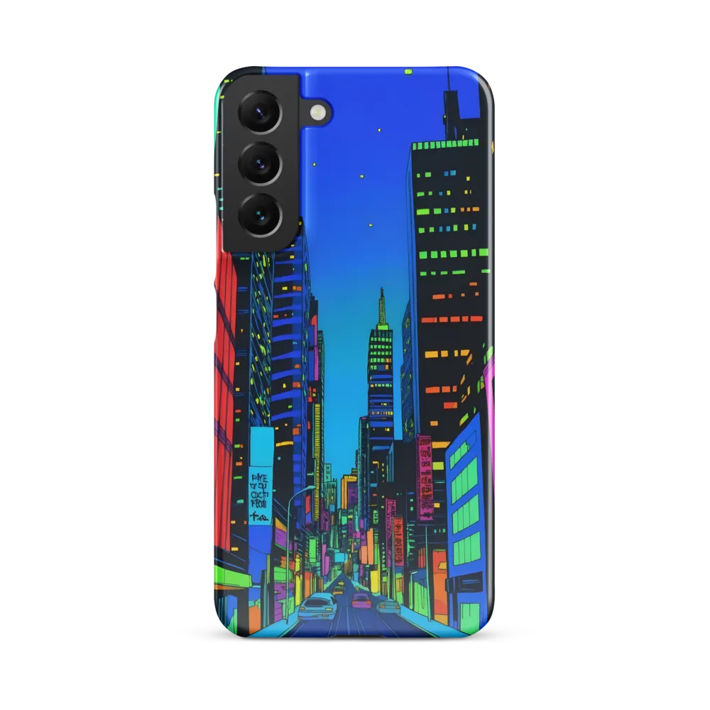 Neon Dreamscape: A Futuristic City at Dusk