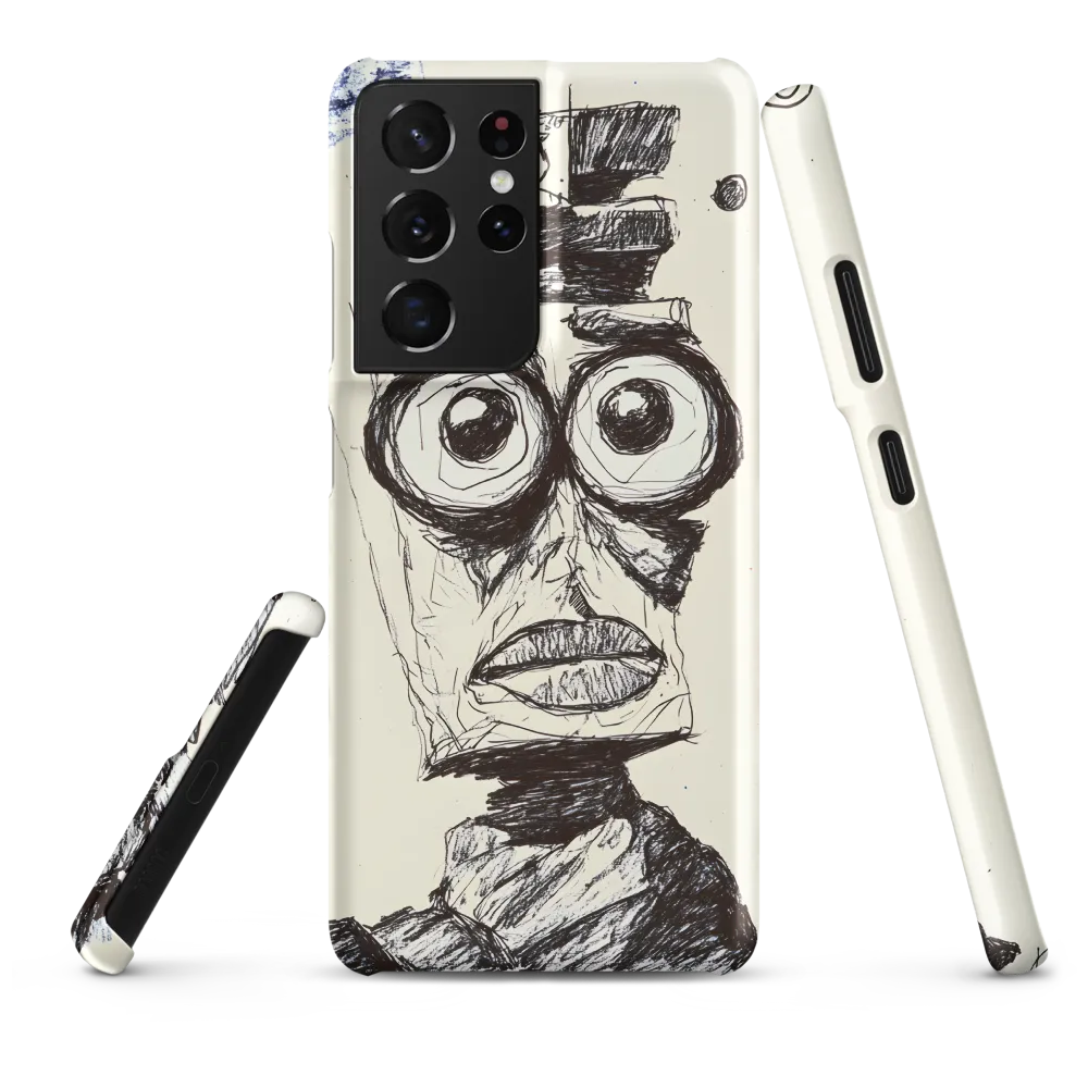 Abstract Surrealist Figure in Cubism