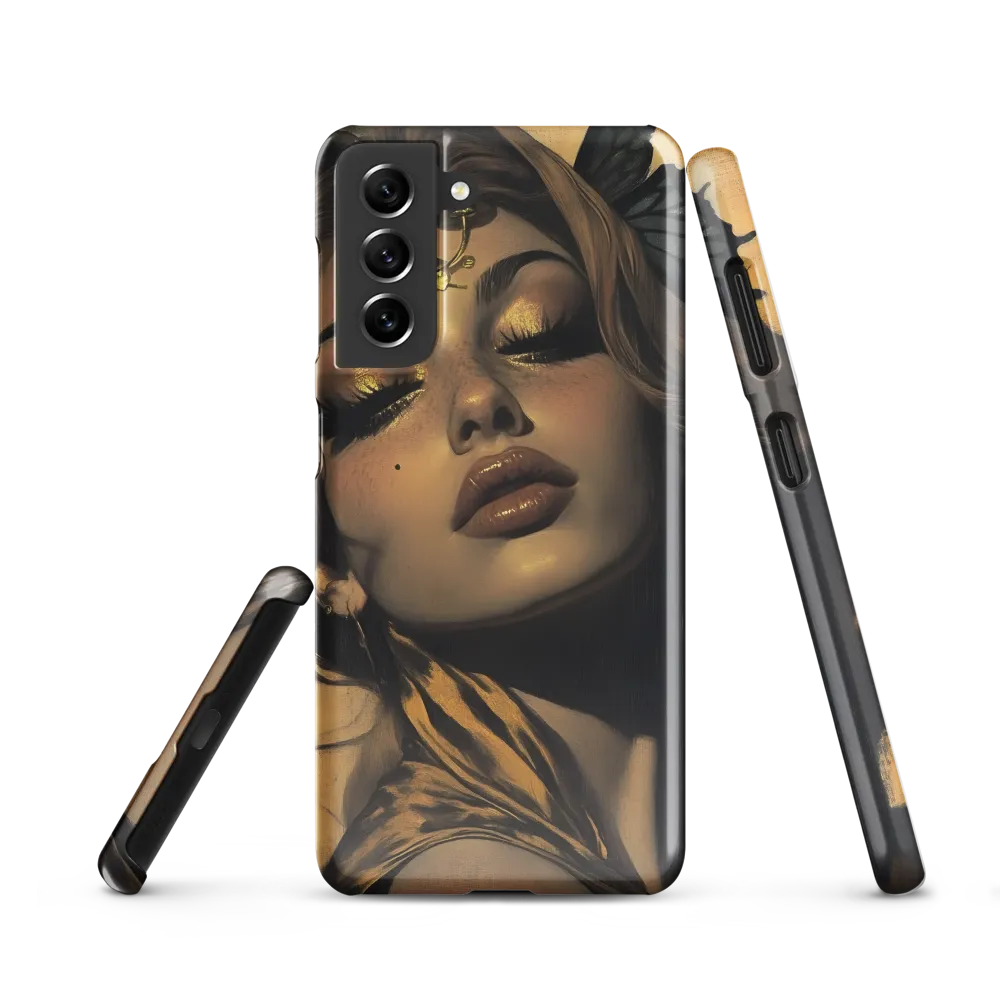 Enigmatic Beauty | Phone Case |  S21 | Snap Case | Glossy