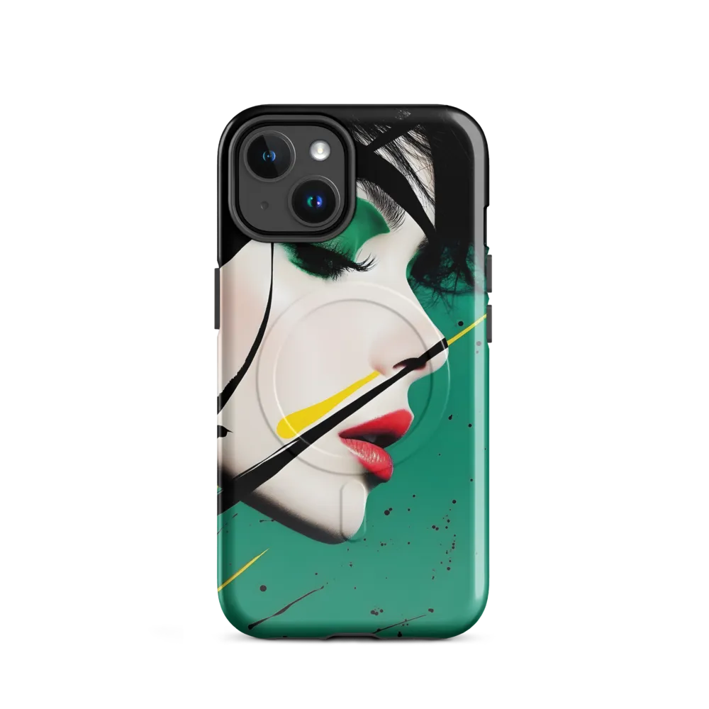 Whispers of Elegance and Boldness | Phone Case |  14 | MagSafe® Tough Case | Glossy
