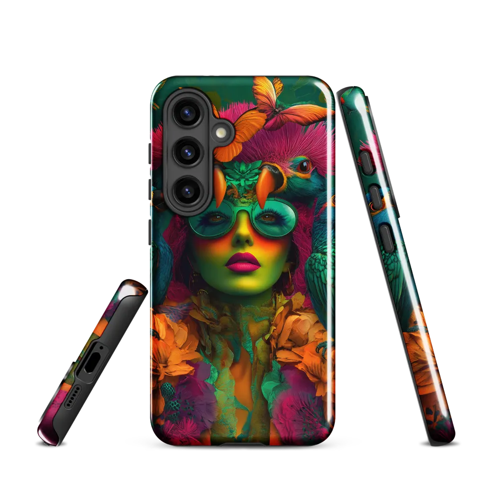 Tropical Reverie | Phone Case |  S24 | Tough Case | Glossy