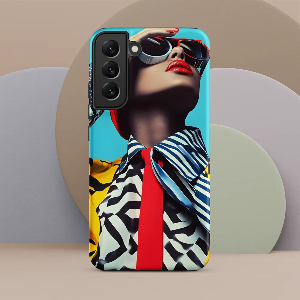 Chic Confidence in Bold Patterns