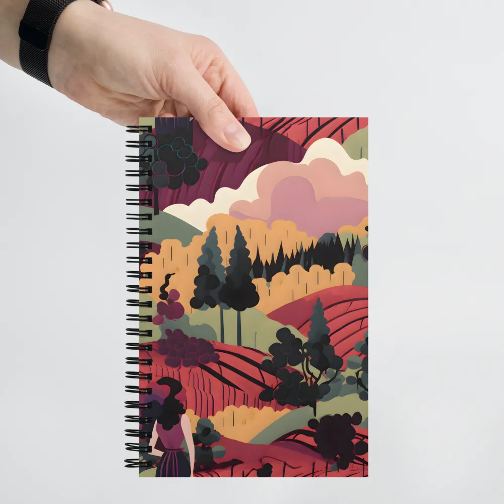 Harmonious Landscapes | Spiral Notebook