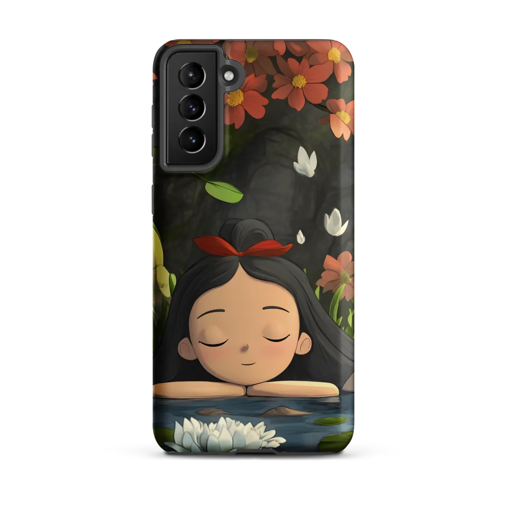 Tranquility by the Waterside | Phone Case |  S21 Plus | Tough Case | Matte
