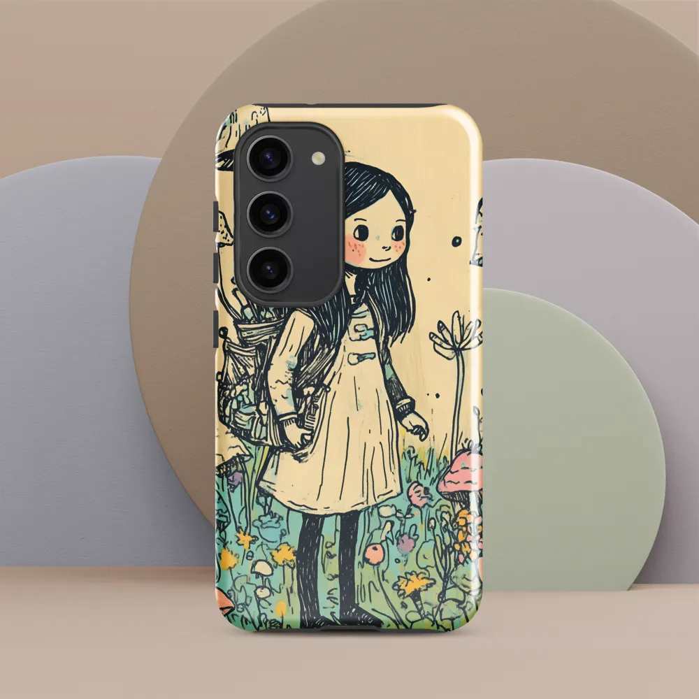 A Whimsical Journey Through a Colorful Meadow