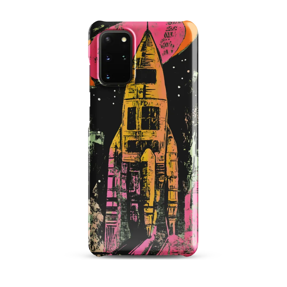 Cosmic Voyage: A Surreal Rocket Adventure