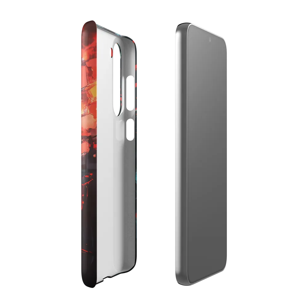 Fragmented Mind: The Silent Struggle | Phone Case |  S23 Plus | Snap Case | Matte