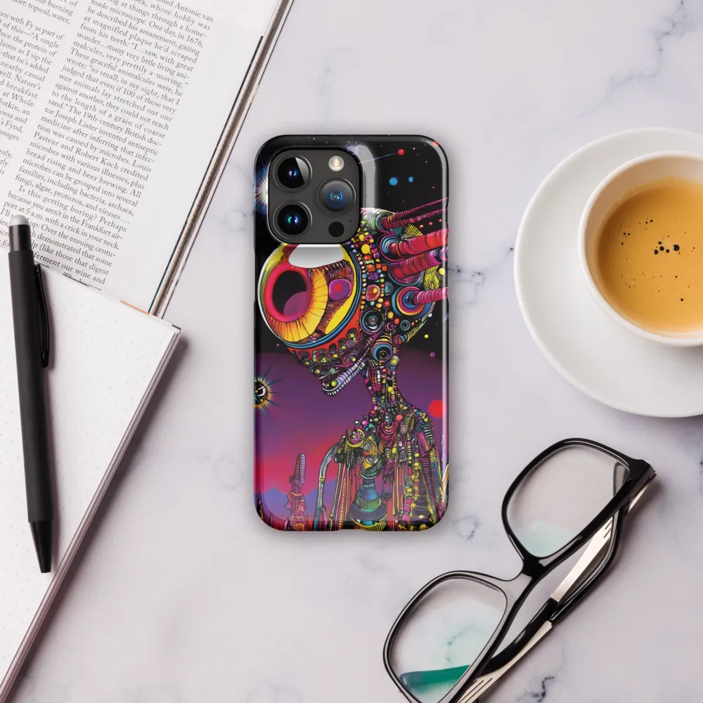 Cosmic Alien Odyssey | Phone Case |  15 Pro Max | Snap Case | Glossy