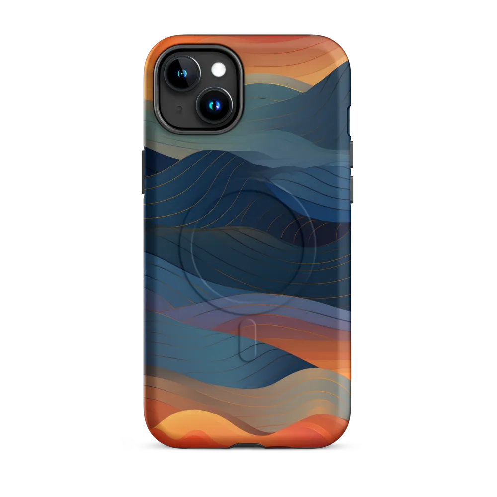 Harmonious Waves at Dusk